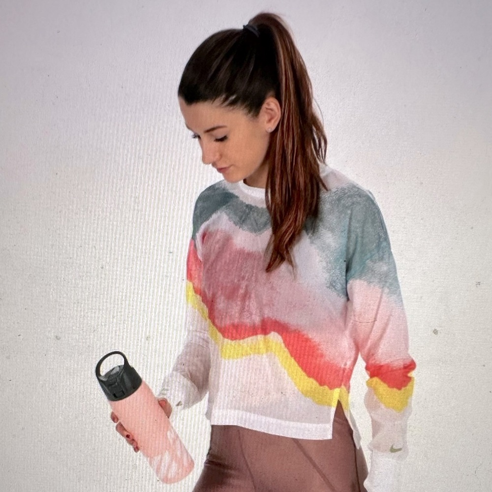 Nike Cropped Light Weight Running Jacket - Medium